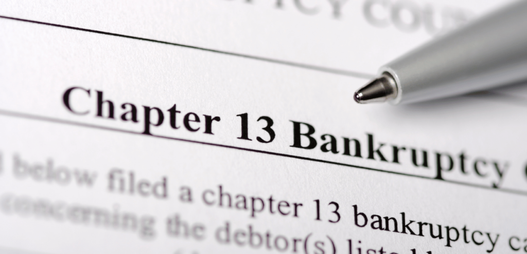 chapter 13 bankruptcy filing papers