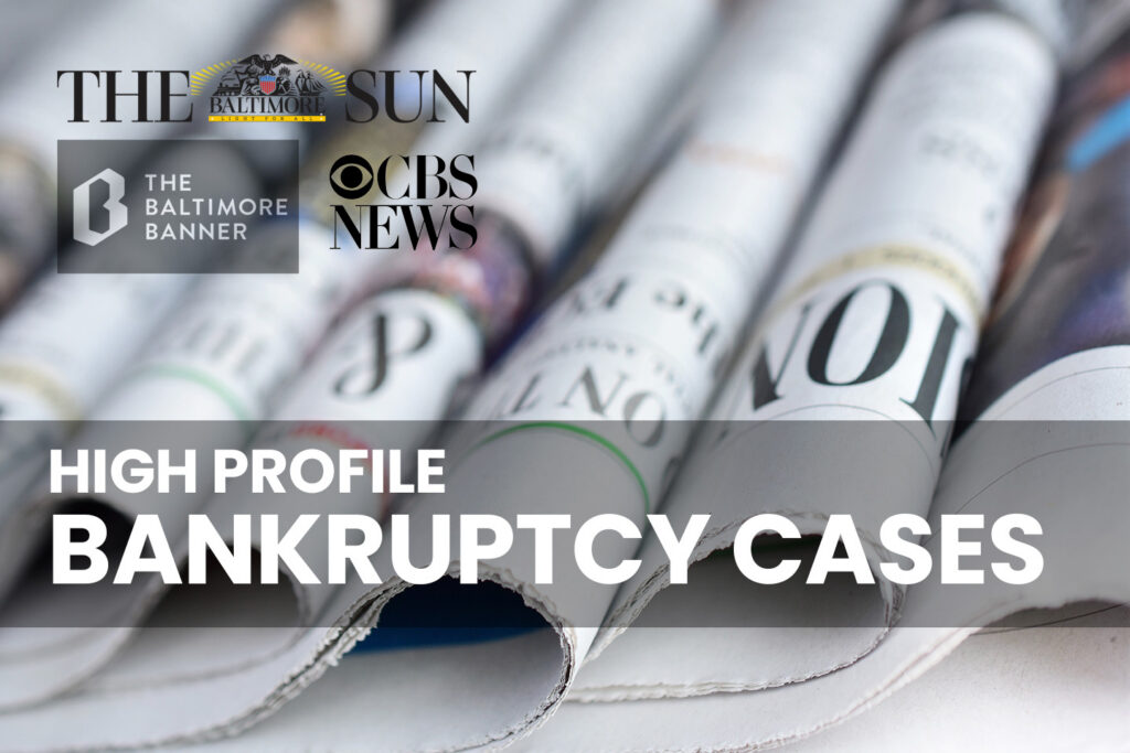 high profile bankruptcy cases